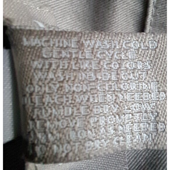 Chico's Jacket Size 0 Small Bling Embroidery Mocha / Tan Granola Girl Academia - Picture 5 of 15